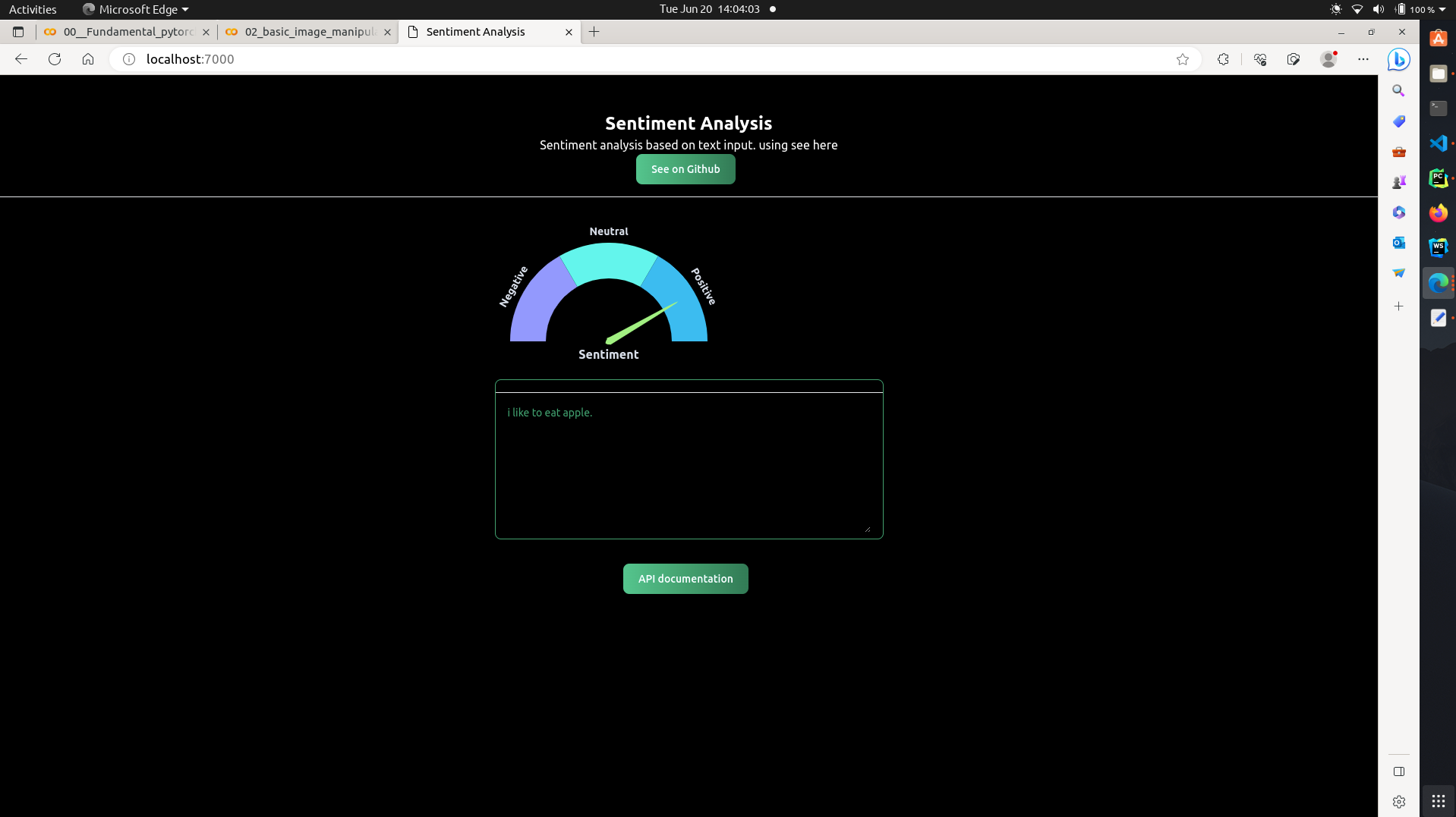 Github samsmusa sent analysis